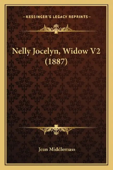 Nelly Jocelyn, Widow V2 (1887) by Jean Middlemass