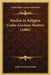 Studies In Religion Under German Masters (1880) by John Frederick Smith