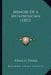 Memoir Of A Metaphysician (1853) by Francis Drake