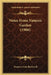 Notes From Nature's Garden (1906) by Frances Anne Bardswell