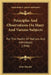 Principles And Observations On Many And Various Subjects: For The Health Of Nations And Individuals (1848) by John Moodie
