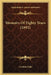Memoirs Of Eighty Years (1892) by Gordon Hake