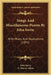 Songs And Miscellaneous Poems By John Imrie: With Music And Illustrations (1891) by John Imrie, G. Mercer Adam