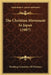 The Christian Movement In Japan (1907) by Standing Committee of Missions