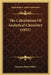 The Calculations Of Analytical Chemistry (1921) by Edmund Howd Miller