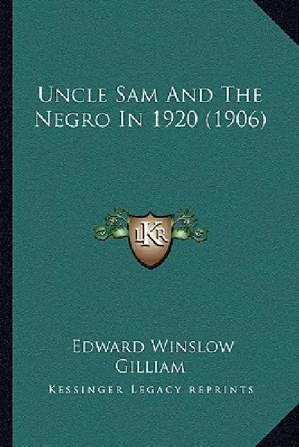 Uncle Sam And The Negro In 1920 (1906) by Edward Winslow Gilliam
