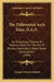 The Differential Arch Dam, D.A.D.: An Elementary Treatise On Masonry Dams For The Use Of Parties Interested In Water Power Development (1906) by George Edward Ladshaw