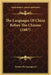 The Languages Of China Before The Chinese (1887) by Terrien De Lacouperie