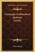 Utriusque Arithmetices Epitome (1550) by Ulricus Regius