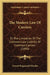 The Modern Law Of Carriers: Or The Limitation Of The Common-Law Liability Of Common Carriers (1890) by Everett Pepperrell Wheeler