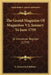 The Grand Magazine Of Magazines V2, January To June 1759: Or Universal Register (1759) by T. Kinnersly Publisher