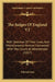 The Judges Of England V2: With Sketches Of Their Lives, And Miscellaneous Notices Connected With The Courts At Westminster (1857) by Edward Foss