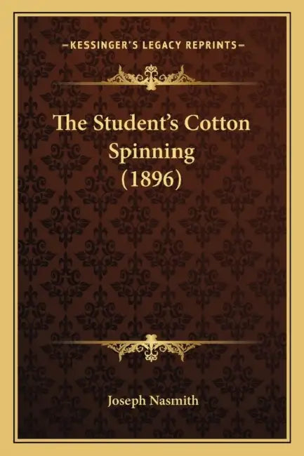The Student's Cotton Spinning (1896) by Joseph Nasmith