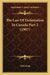 The Law Of Defamation In Canada Part 2 (1907) by John King