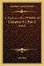 A Cyclopaedia Of Biblical Literature V2, Part 2 (1861) by John Kitto