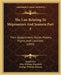 The Law Relating To Shipmasters And Seamen Part 1: Their Appointment, Duties, Powers, Rights, And Liabilities (1894) by Joseph Kay, John William Mansfield, George William Duncan