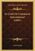 Le Code De Commerce International (1881) by Leonel Oudin