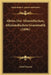 Abriss Der Altnordischen, Altislandischen Grammatik (1896) by Adolf Noreen