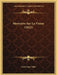 Memoires Sur La Vision (1852) by Louis Leger Vallee