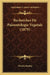 Recherches De Paleontologie Vegetale (1879) by Nicolas Boulay