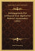 Anfangsgrunde Der Arithmetik Und Algebra Fur Hohere Lehrantstalten (1893) by Karl Schwering