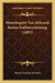 Homologatie Van Akkoord Buiten Faillietverklaring (1893) by Mozes Frederik De Pinto
