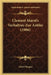 Clement Marot's Verhaltnis Zur Antike (1906) by Albert Wagner