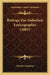 Beitrage Zur Indischen Lexicographie (1883) by Theodor Zachariae