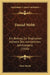 Daniel Webb: Ein Beitrag Zur Englischen Asthetik Des Achtzehnten Jahrhunderts (1920) by Hans Hecht