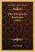 Uber Die Sprache Brantomes (1902) by Paul Gehring