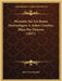 Memoire Sur Les Roues Hydrauliques A Aubes Courbes, Mues Par-Dessous (1827) by Jean Victor Poncelet