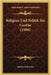 Religion Und Politik Bei Goethe (1908) by Reinhard Strecker