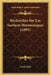 Recherches Sur Les Surfaces Harmoniques (1895) by Louis Raffy