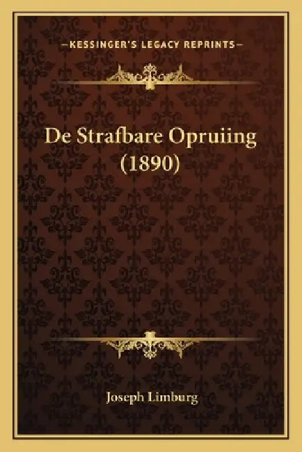 De Strafbare Opruiing (1890) by Joseph Limburg