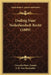 Dading Naar Nederlandsch Recht (1889) by Cornelis Pieter Zaaijer, J. M. Van Bemmelen