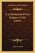 A La Recherche D'Une Religion Civile (1895) by Augustin Sicard