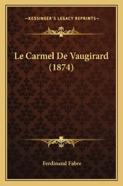 Le Carmel De Vaugirard (1874) by Ferdinand Fabre