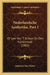 Nederlandsche Aesthetika, Part 1: Of Leer Van 'T Schoon En Den Kunstsmaak (1882) by Johannes Van Vloten