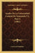 Anales De La Universidad Central De Venezuela V2, Part 2 (1901) by Universal Publisher