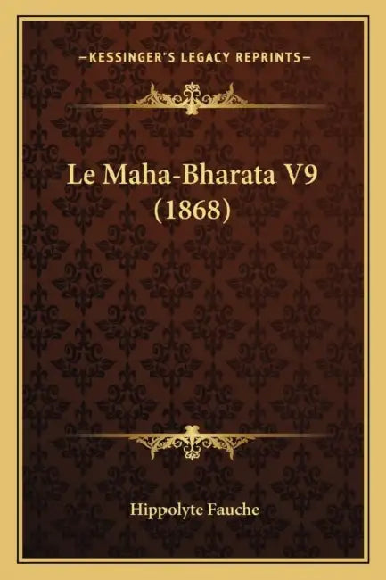 Le Maha-Bharata V9 (1868) by Hippolyte Fauche