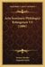 Acta Seminarii Philologici Erlangensis V4 (1886) by Iwanus Mueller, Augustus Luchs