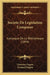 Societe De Legislation Comparee: Catalogue De La Bibliotheque (1899) by Christian Daguin, Fernand Daguin