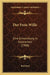Der Freie Wille: Eine Entwicklung In Gesprachen (1908) by Karl Joel