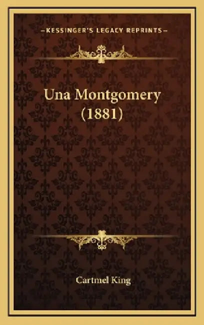 Una Montgomery (1881) by Cartmel King