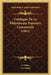 Catalogue De La Bibliotheque Populaire Communale (1863) by J. Gillon, Ch Hallez