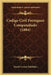 Codigo Civil Portuguez Compendiado (1884) by David Corazzi Publisher