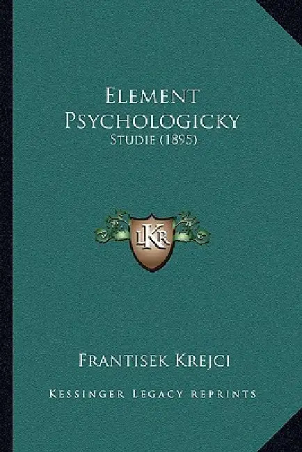Element Psychologicky: Studie (1895) by Frantisek Krejci