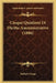 Cinque Quistioni Di Diritto Amministrativo (1886) by Raffaele Drago