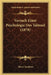 Versuch Einer Psychologie Des Talmud (1878) by Moses Jacobson