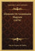 Elements De Grammaire Magyare (1876) by Charles Eugene De Ujfalvy